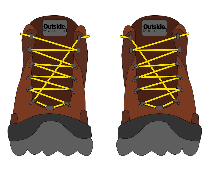 How to Lace & Tie Hiking Boots